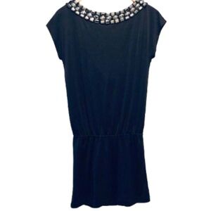 Erato Beaded Mini Dress/Blouson Top